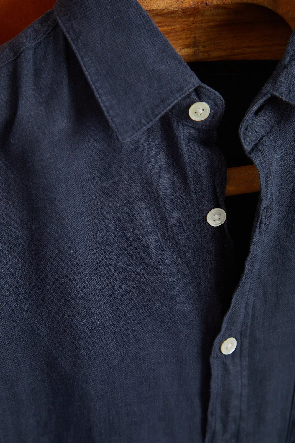 Portuguese Flannel - Linen Navy