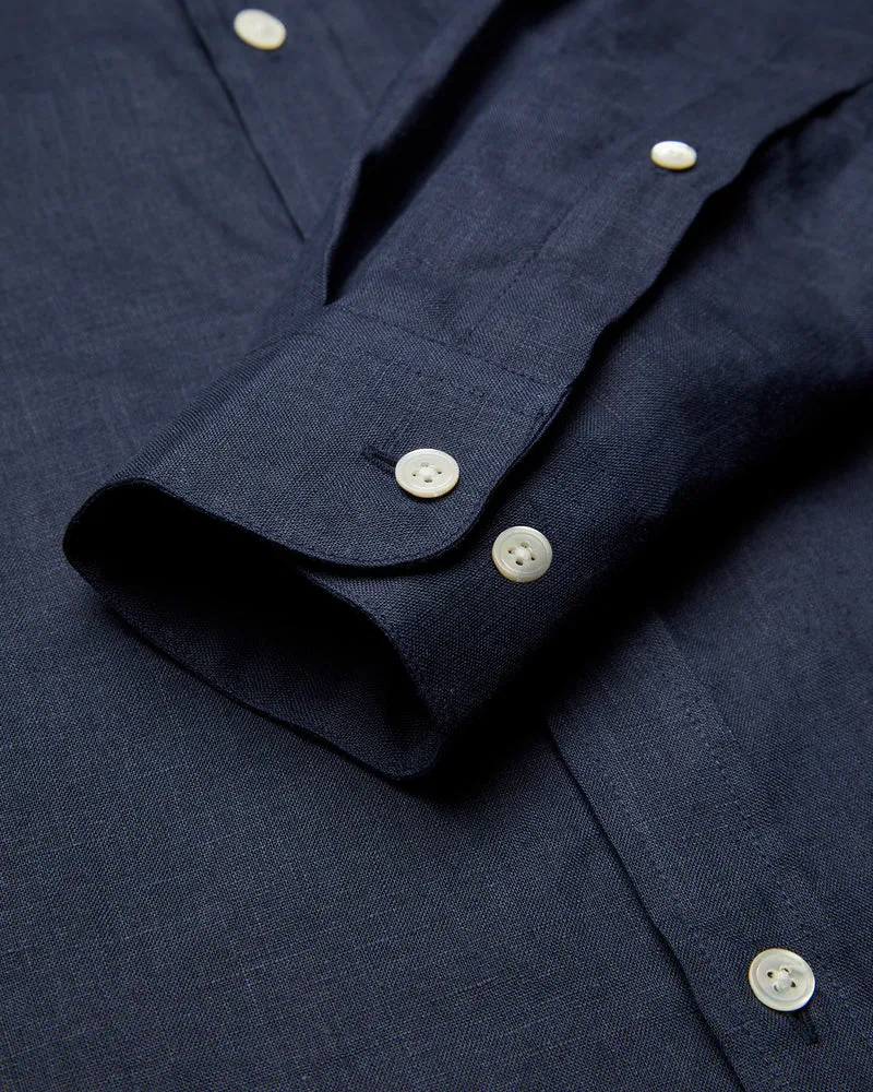 Portuguese Flannel - Linen Navy