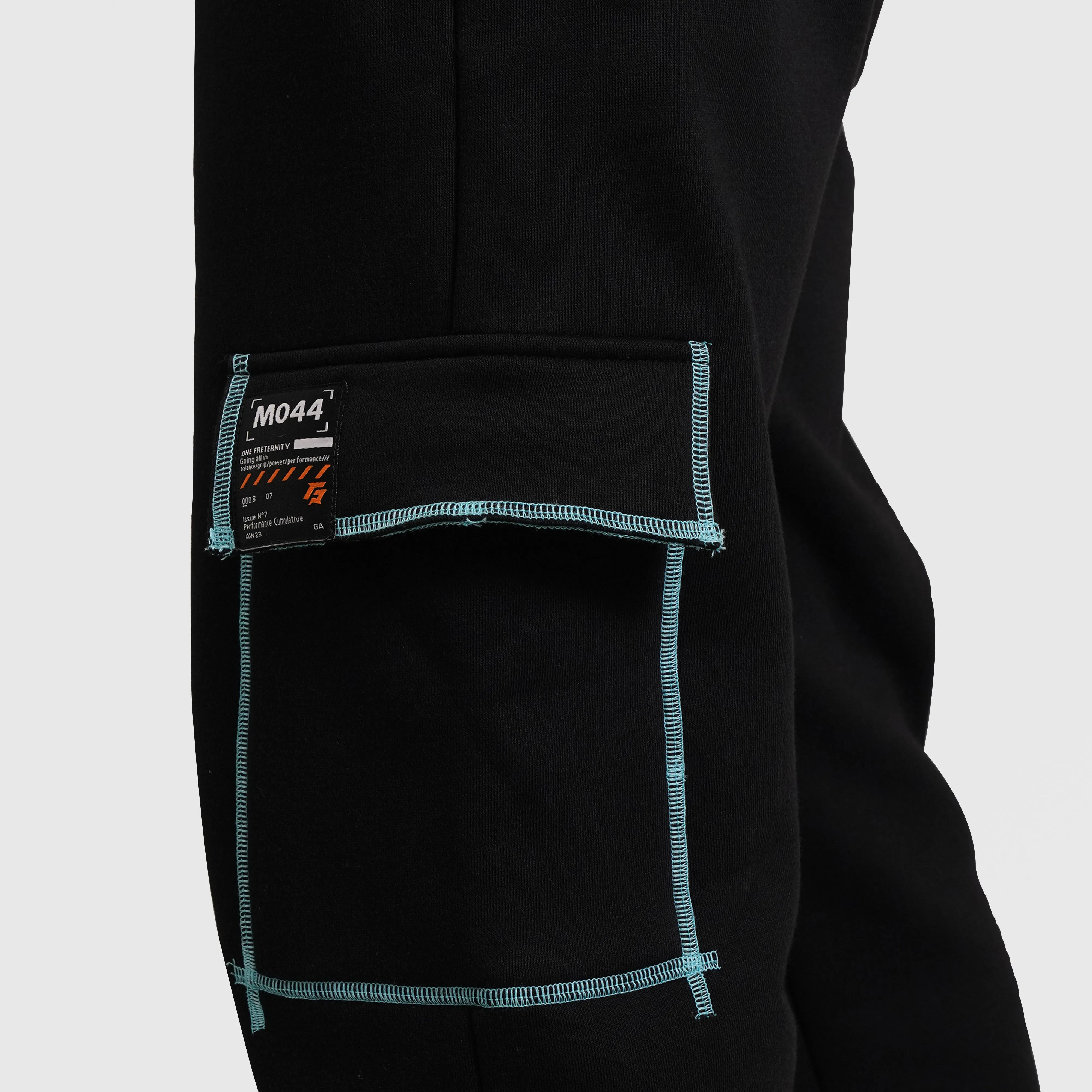 Rew Joggers (Black-Blue)