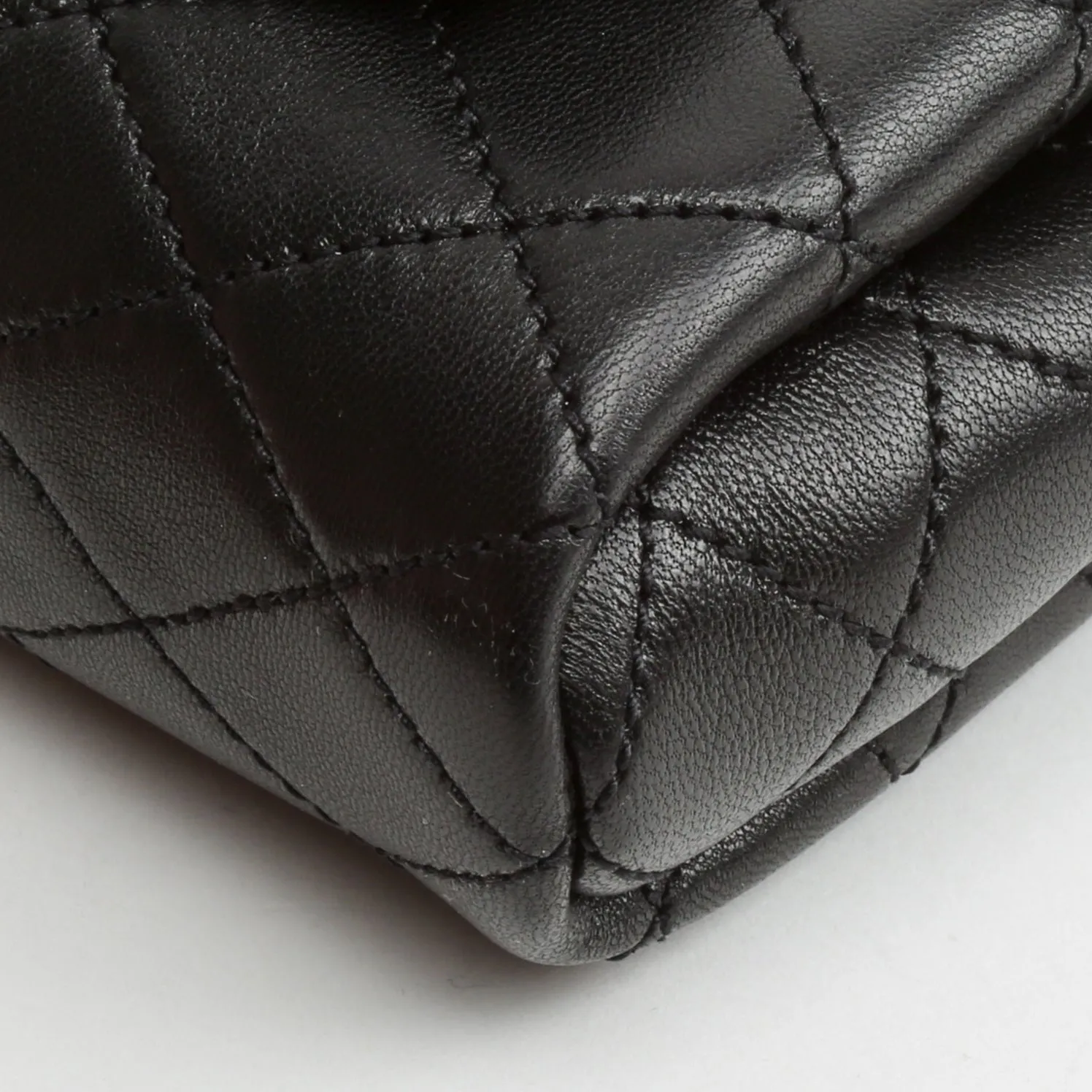 SAINT LAURENT Quilted Nolita Mini Bag - Black