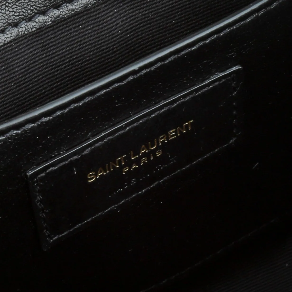 SAINT LAURENT Quilted Nolita Mini Bag - Black