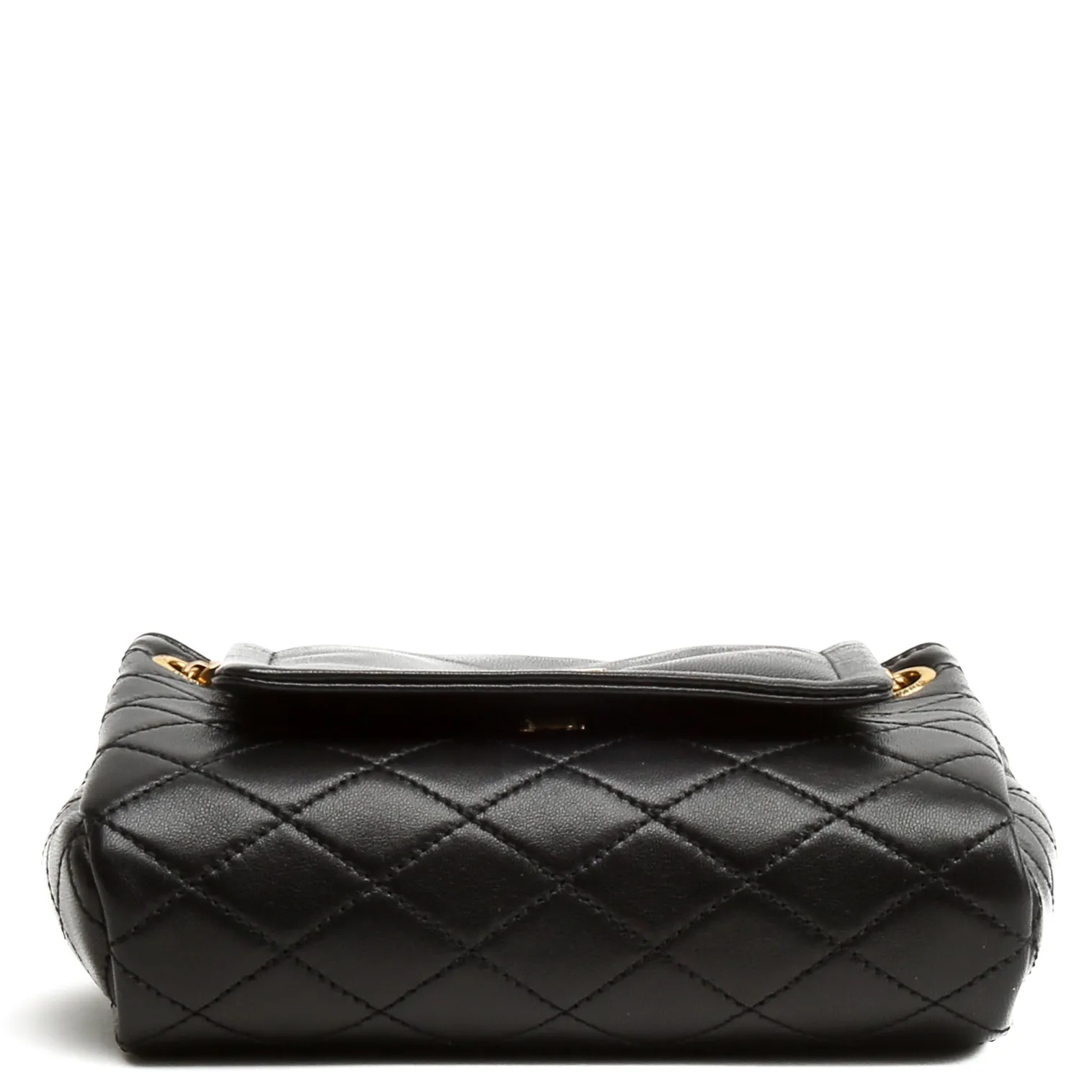 SAINT LAURENT Quilted Nolita Mini Bag - Black