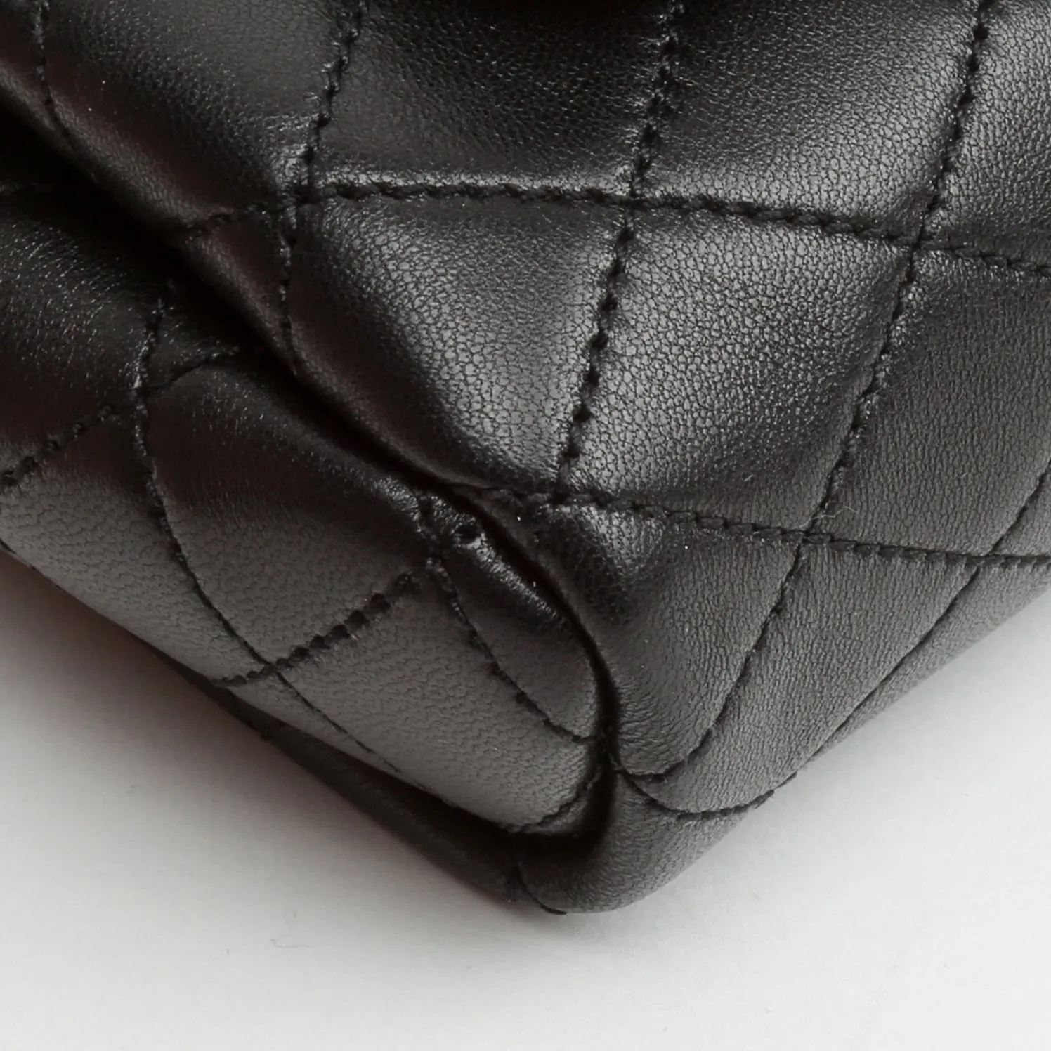 SAINT LAURENT Quilted Nolita Mini Bag - Black