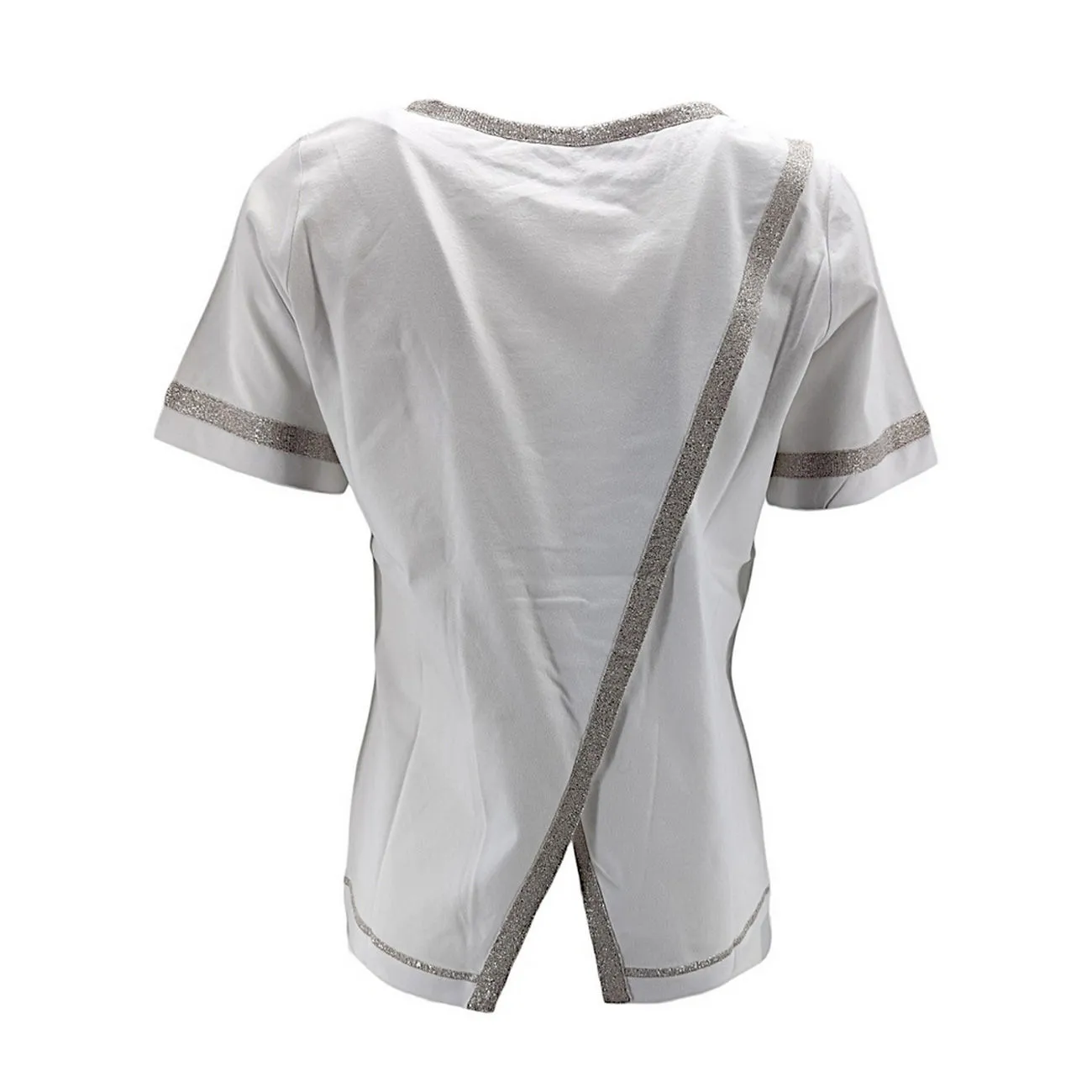 T-SHIRT IN RASO Donna Bianco