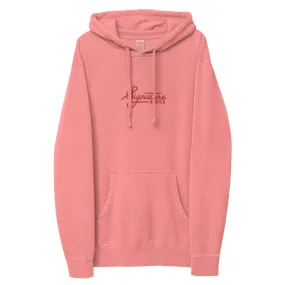 Vintage Vibes Premium Hoodie – Antique Pink–Signature Series