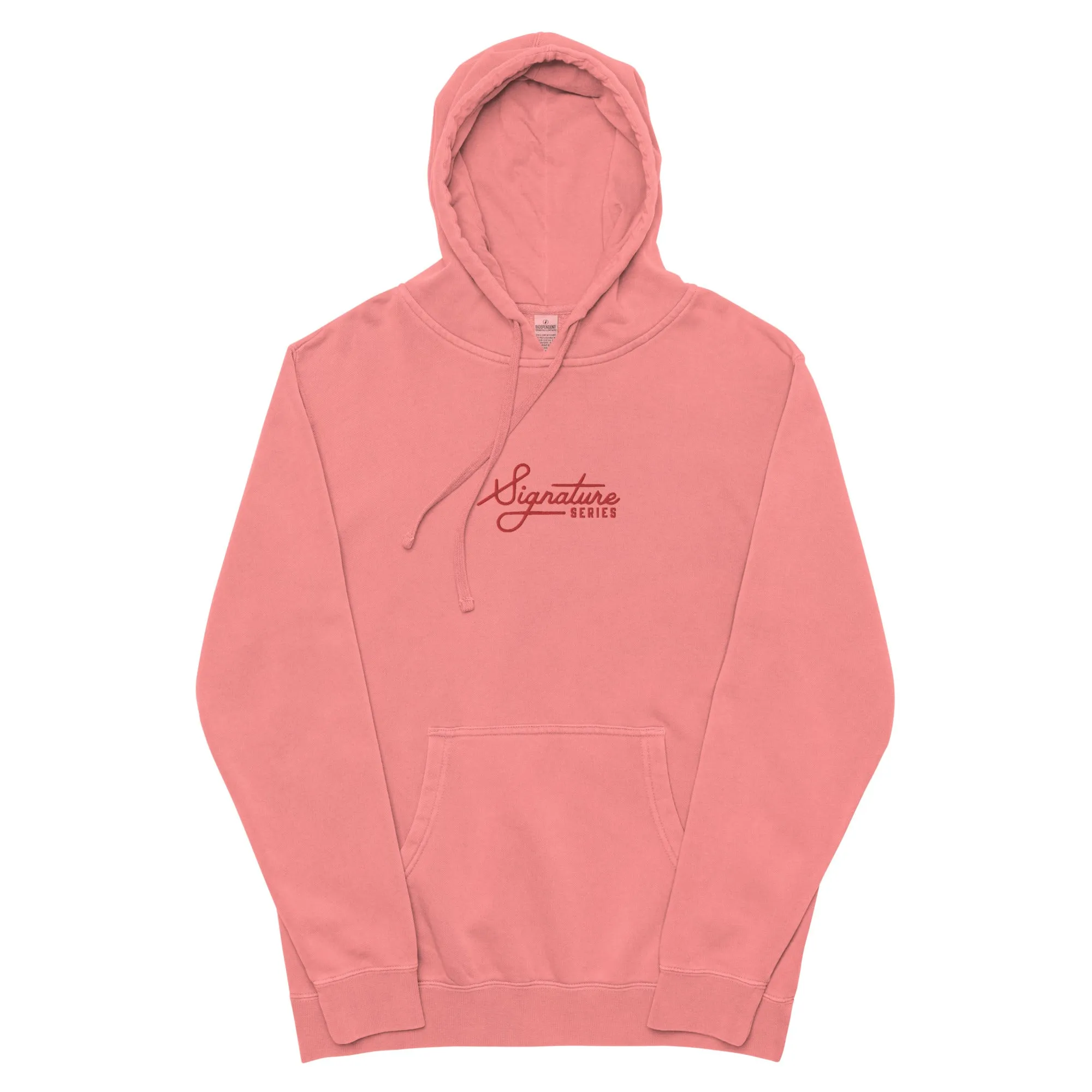 Vintage Vibes Premium Hoodie – Antique Pink–Signature Series