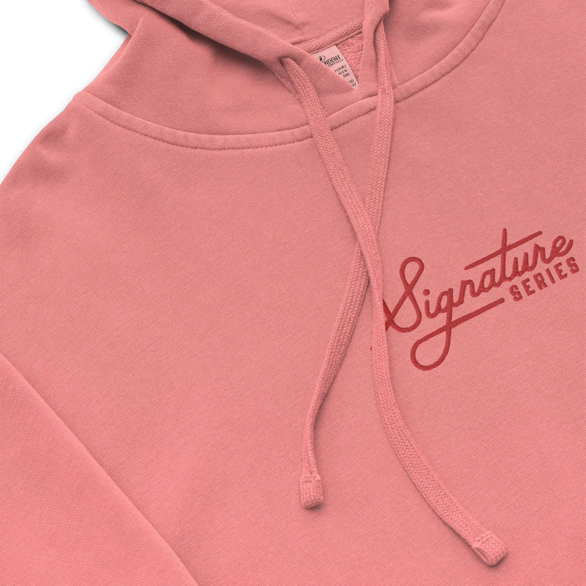 Vintage Vibes Premium Hoodie – Antique Pink–Signature Series