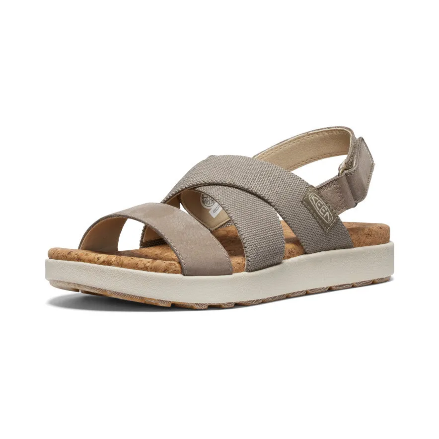 Women's Elle Criss Cross Sandal  |  Brindle/Birch