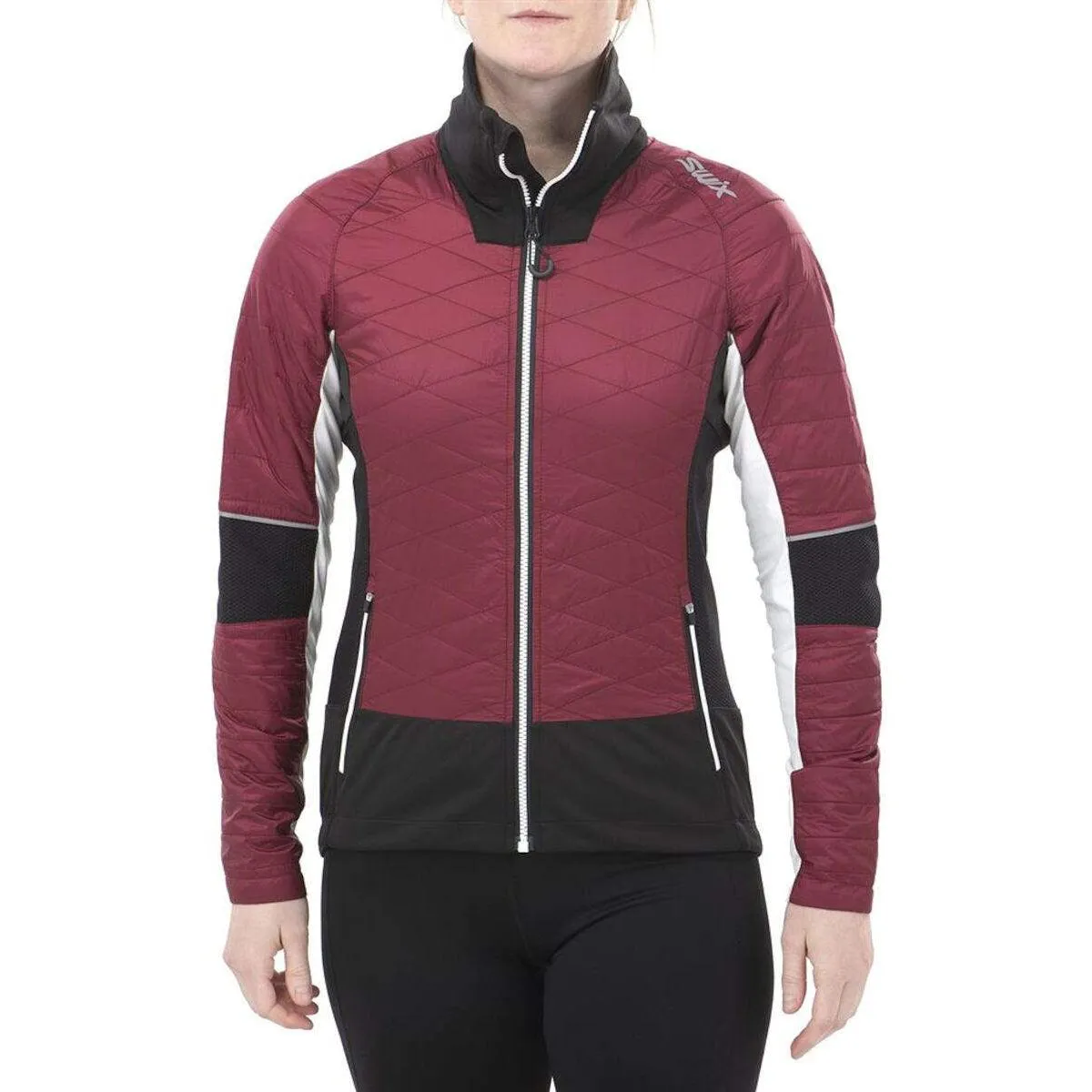 Women's Swix Keltten Hybrid Jacket Rhubarbe